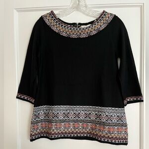Anthropologie Fair Isle Sweater